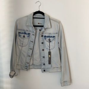 Kut From The Kloth Demin Jacket NEW Acid Wash
